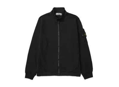 Stone Island Zip Up Sweatshirt "Black"
