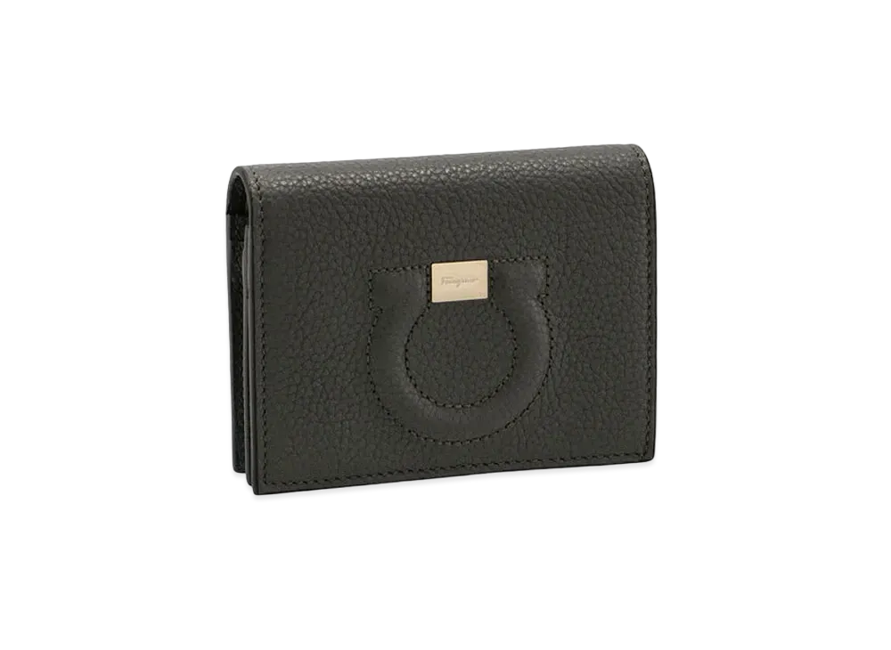 Salvatore Ferragamo Vara Bow Coin Purse "Sparrow"