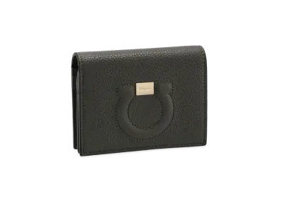 Salvatore Ferragamo Vara Bow Coin Purse "Sparrow"