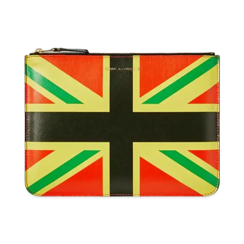 DENIM TEARS x CDG Windrush Zip Pouch "Maruti"