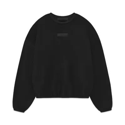 FEAR OF GOD ESSENTIALS Women's Crewneck Sweater "Jet Black"