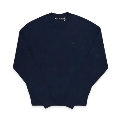 Acne Studios Jumper Yak Wool Sweater Knit "Navy Melange"