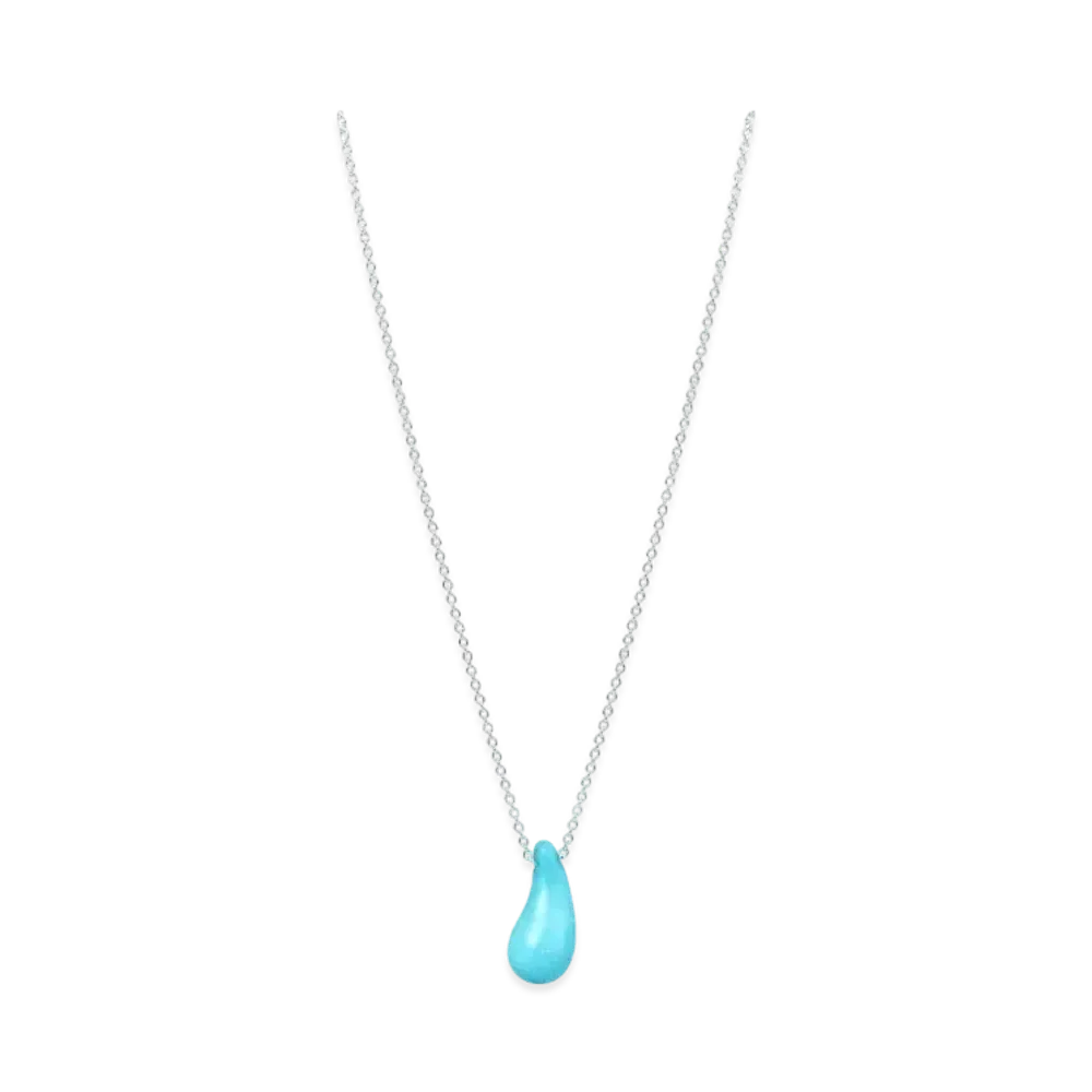 Tiffany & Co. Elsa Peretti Teardrop Pendant "Silver"