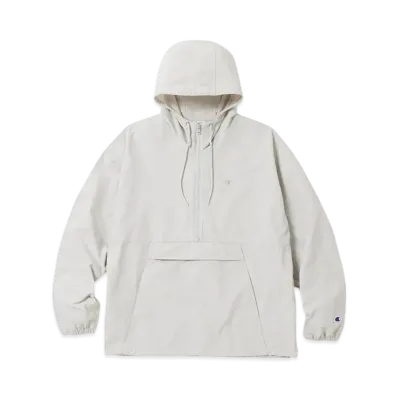 Champion Hooded Anorak Jacket 25SS "Light Gray"