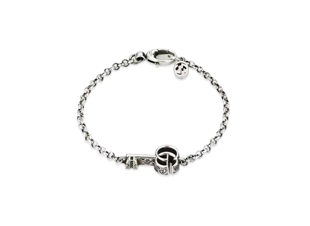 GUCCI Double G Key Bracelet