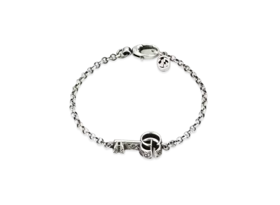 GUCCI Double G Key Bracelet