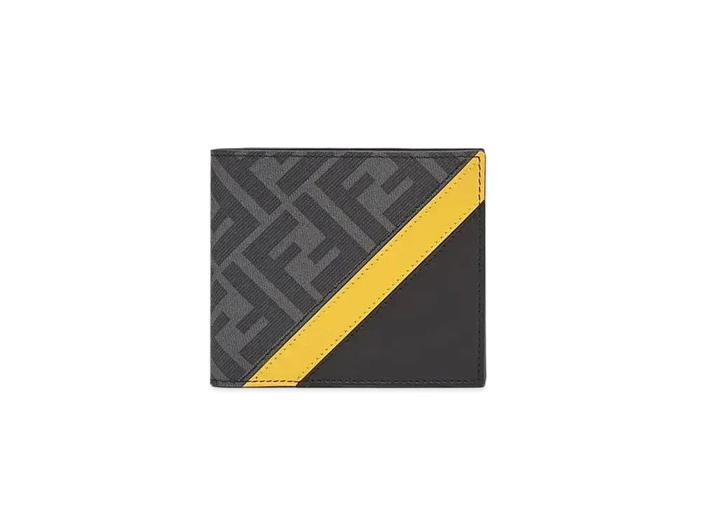 FENDI Two-Fold Wallet Fabric Two Fold Wallet "Gray"