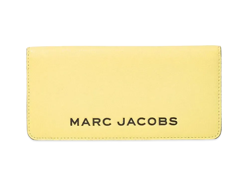 Marc Jacobs The Bold Colorblocked Open Face Wallet "Limelight Multi"