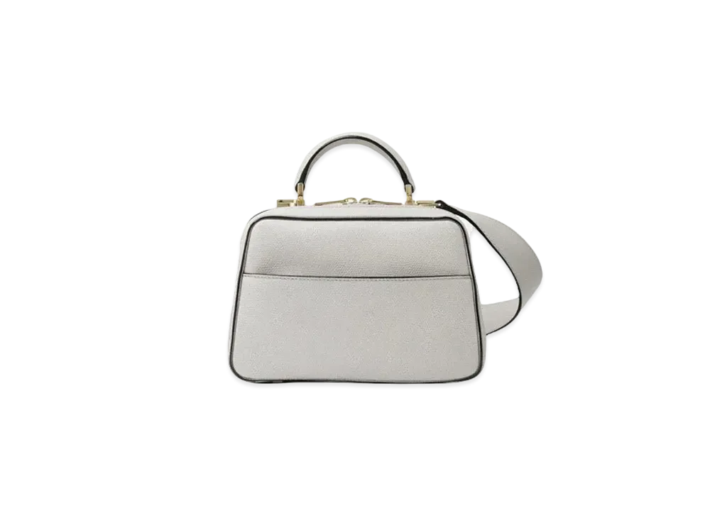 Valextra Serie S Mini Bag "Ash Gray"