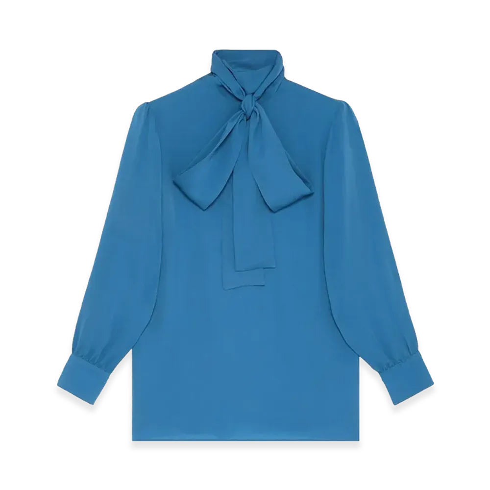 GUCCI Women's Cruise Shirts "Blue"