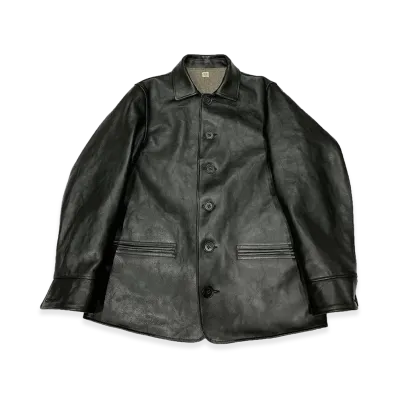 T.T Taiga Takahashi LOT.801 Automobile Leather Jacket "Black"