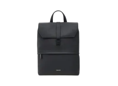 Salvatore Ferragamo Backpack With Gancini Buckles "Black"