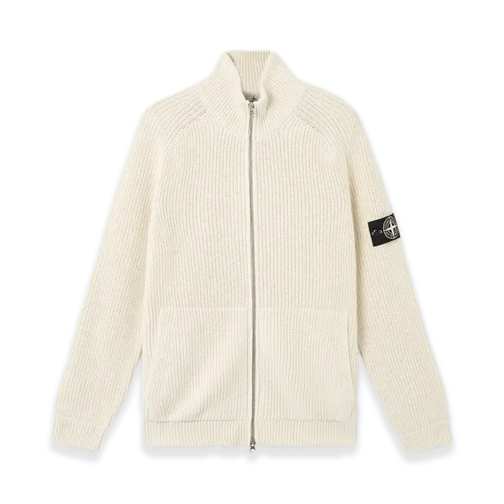 Stone Island Raw Beauty 5100013 Fisherman's Rib Cotton "Ivory"