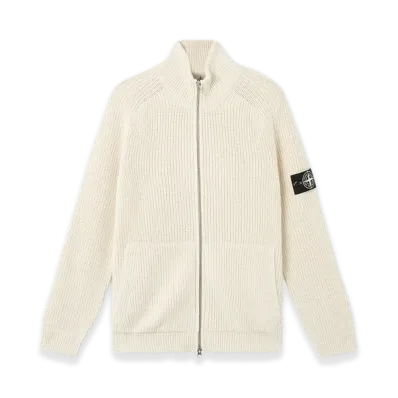 Stone Island Raw Beauty 5100013 Fisherman's Rib Cotton "Ivory"