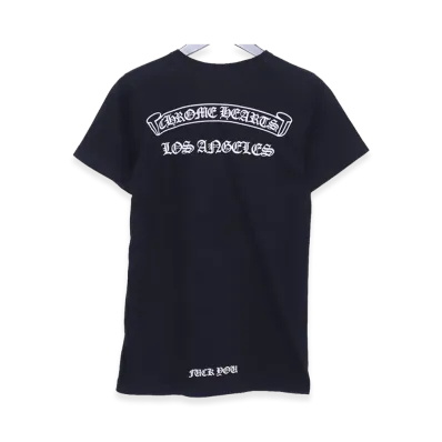 Chrome Hearts Los Angeles Exclusive Scroll Label Print S/S T-Shirt "Black"
