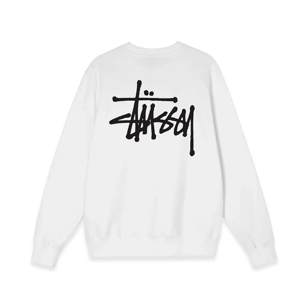 Stussy Basic Stussy Crew 2022 "White"