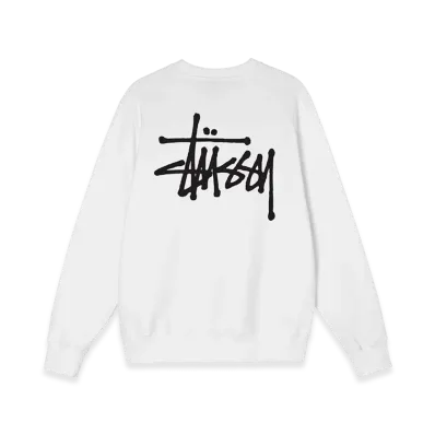 Stussy Basic Stussy Crew 2022 "White"