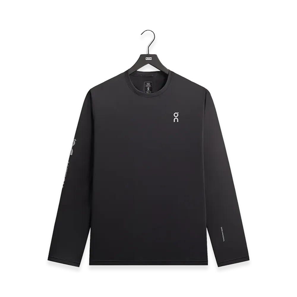 Kith x On Core Long Sleeve Tee "Black"