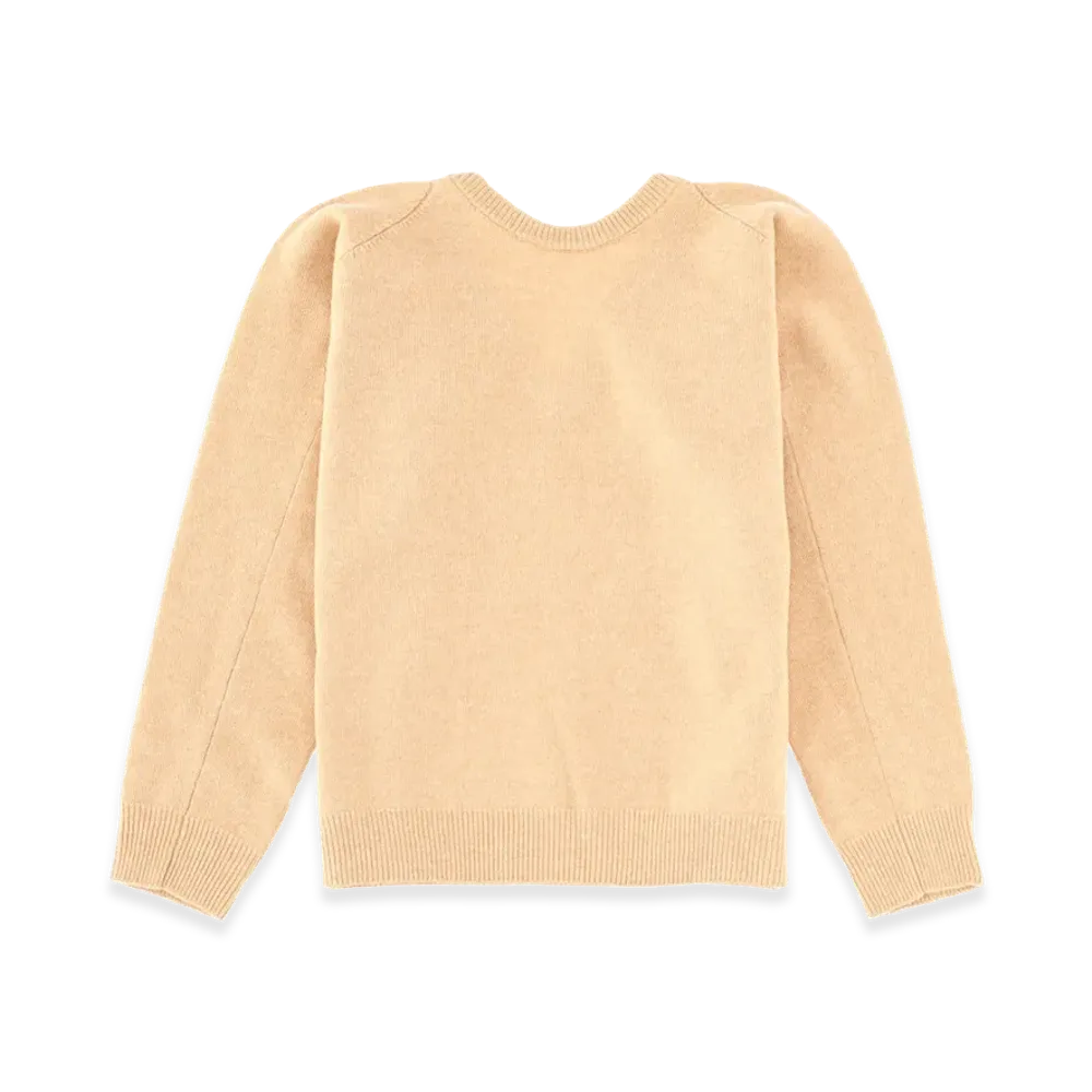 Maison Margiela Women's Sweaters "Beige/Camel"