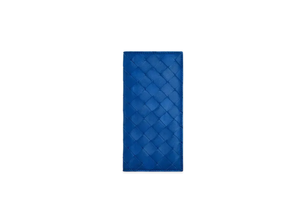 Bottega Veneta Slim Long Wallet "Cobalt"