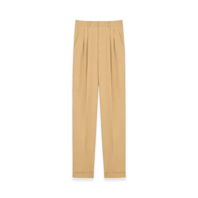 Saint Laurent Trousers "Beige"