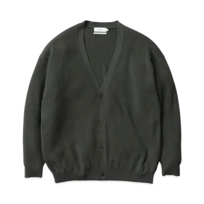 Graphpaper High Density Knit Cardigan "Green"