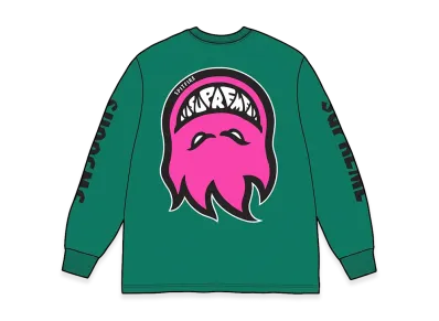 Supreme x Spitfire L/S Tee "Light Pine"