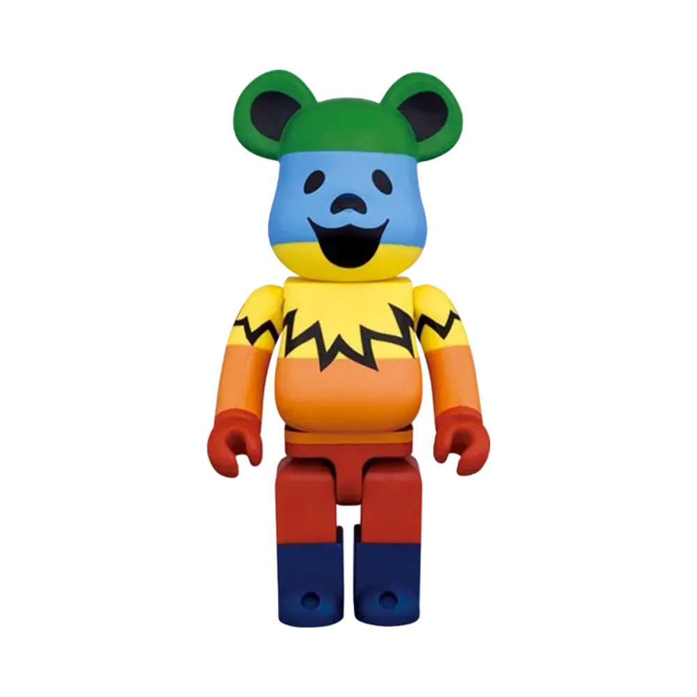 Bearbrick x Grateful Dead Dancing Bears 1000%