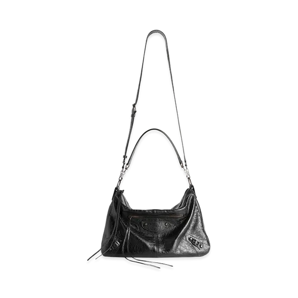BALENCIAGA Le City Moto Medium "Black"