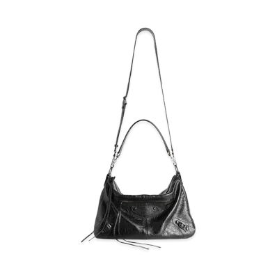 BALENCIAGA Le City Moto Medium "Black"