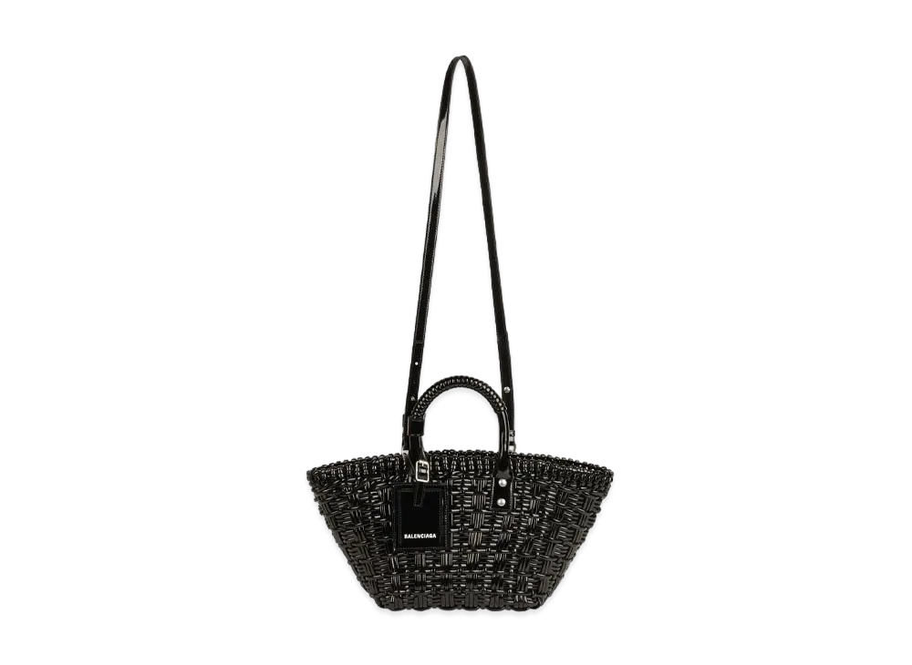 バレンシアガ　ビストロ　XS ブラック　美品 バレンシアガ ウィメンズ ビストロ XS バスケット ウィズ ストラップ