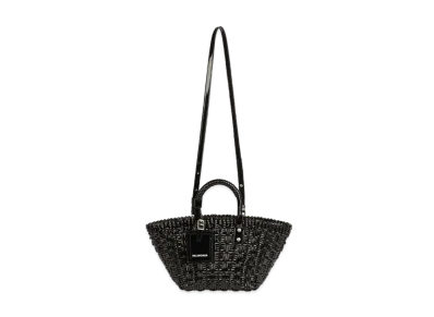 BALENCIAGA Women's Bistro XS Basket With Strap "Black"
