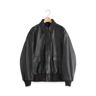 COMOLI Sheepskin A-2 Jacket "Brown"
