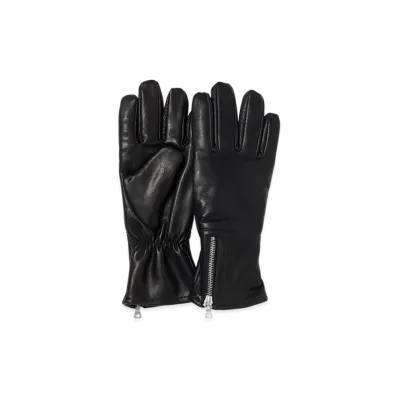 AURALEE Calf Leather Gloves "Black"