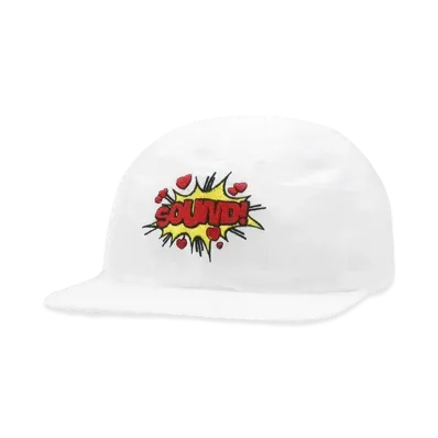 SOUND SHOP balansa Red comic sound nylon cap "WHITE"