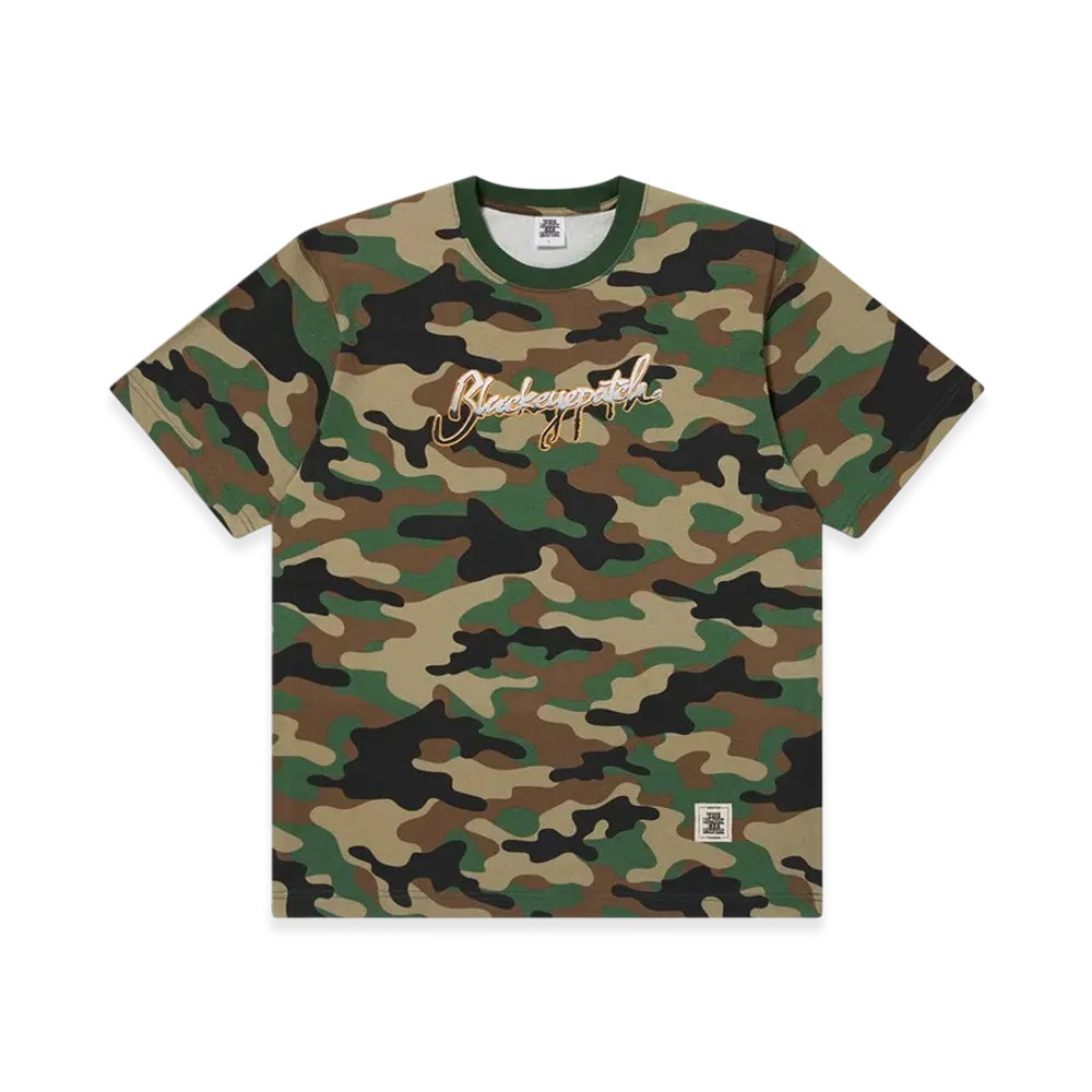 BlackEyePatch Legal Hustle Tee "Woodland Camo"