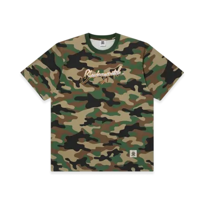 BlackEyePatch Legal Hustle Tee "Woodland Camo"