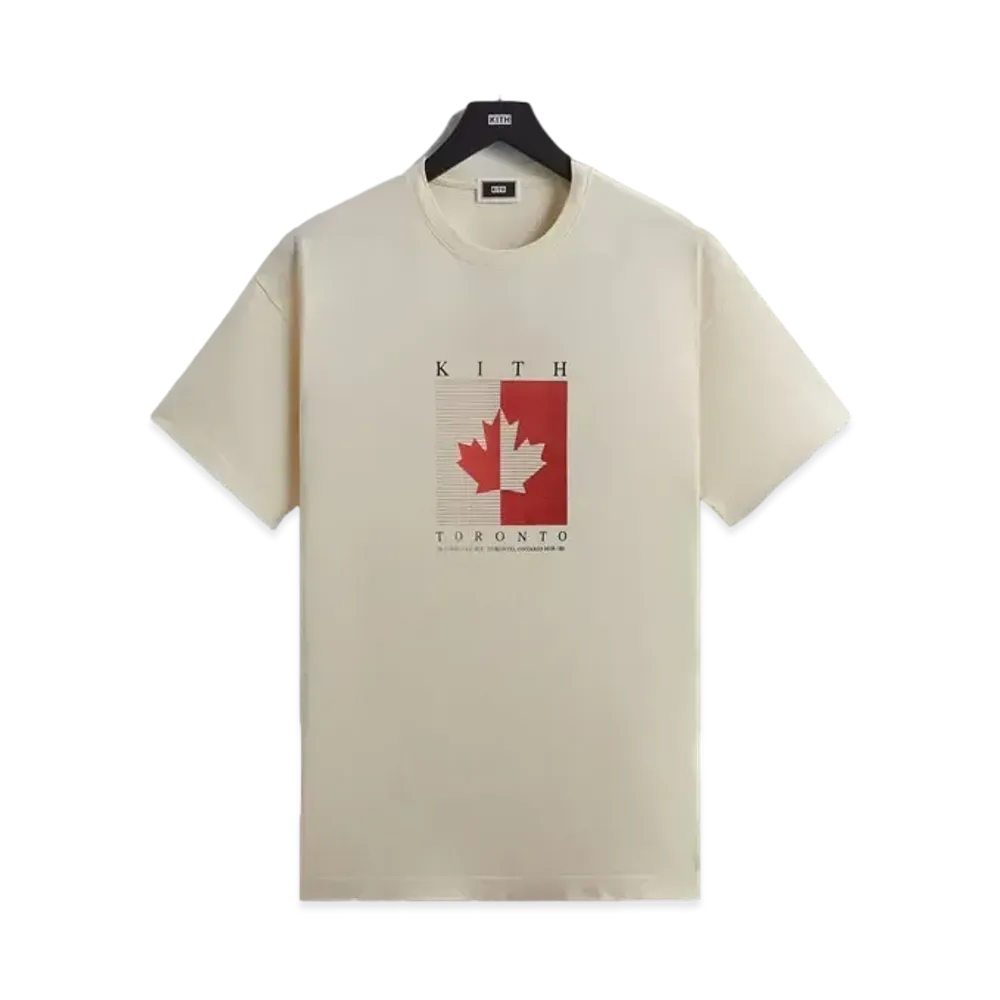 Kith Toronto Symmetry Vintage Tee "Sandrift"