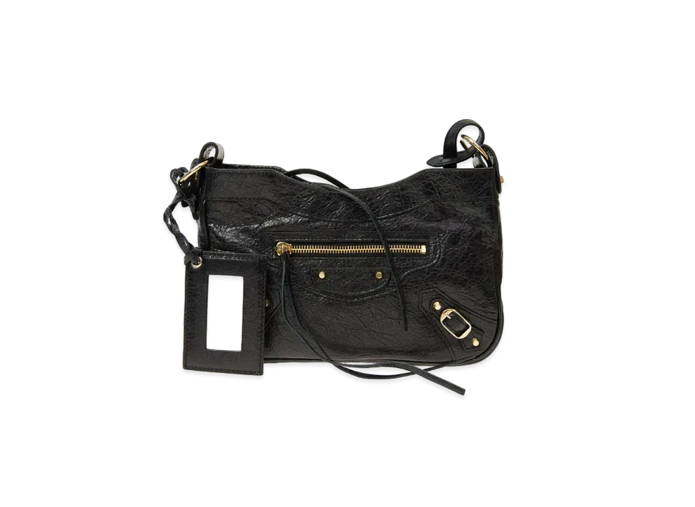 BALENCIAGA Lambskin Handbag "Black"