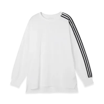 Y-3 M 3S LS Crewneck Tee "White"