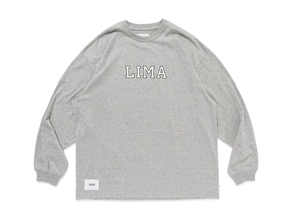 WTAPS Academy / LS / Cotton / LIMA "Ash Gray"