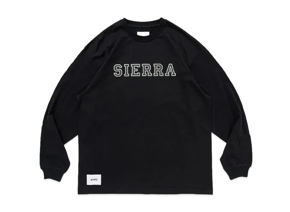 WTAPS Academy / LS / Cotton / SIERRA "Black"