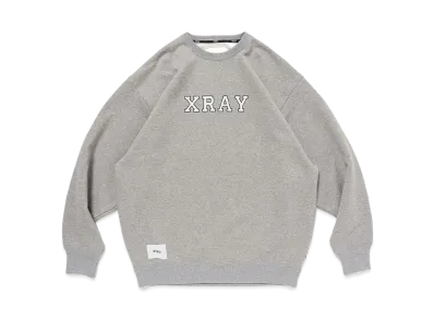 WTAPS Academy / Sweater / Cotton / XRAY "Ash Gray"