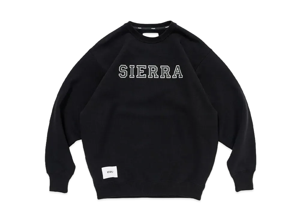 WTAPS Academy / Sweater / Cotton / SIERRA "Black"