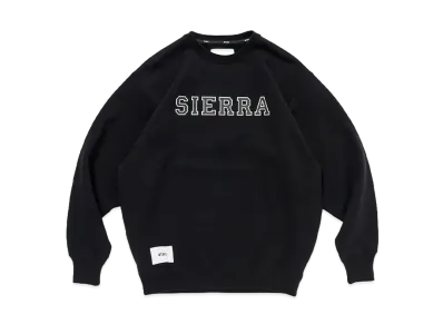 WTAPS Academy / Sweater / Cotton / SIERRA "Black"