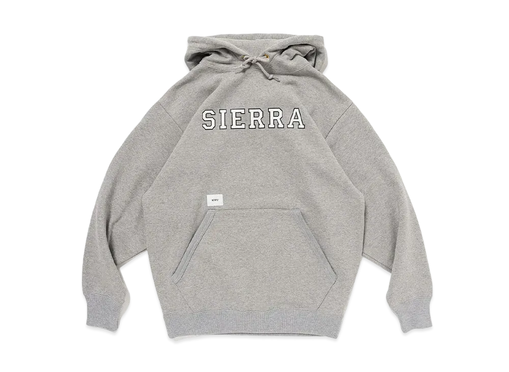 WTAPS Academy / Hoody / Cotton / SIERRA "Ash Gray"