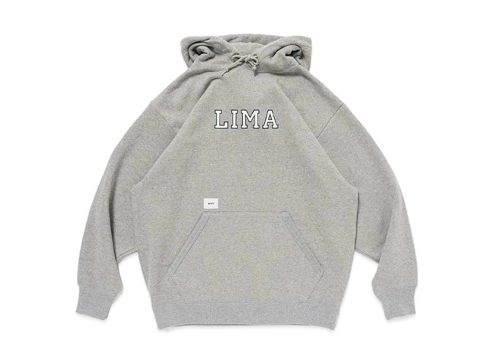 WTAPS Academy / Hoody / Cotton / LIMA "Ash Gray"