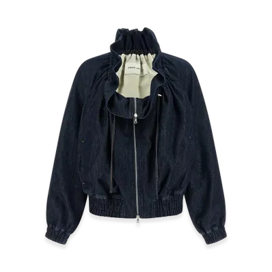 DRIES VAN NOTEN Women's 'Voly' Jacket "Blue"