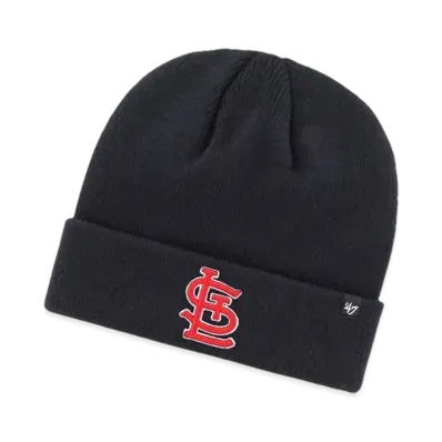 47 MLB Raised Cuff Knit "Cardinals Navy"