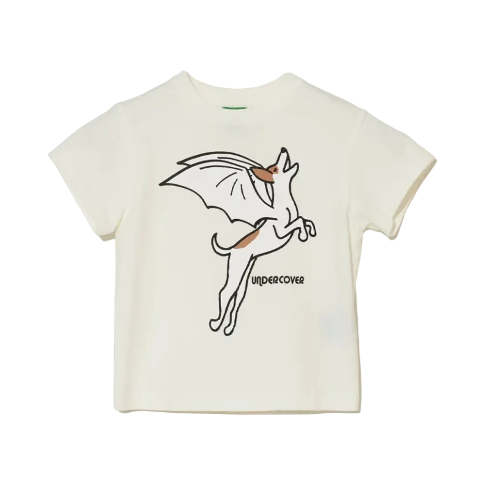 UNDERCOVER Cotton T-shirt Kids "Ivory"